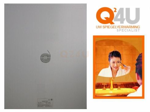 Calefacción para espejo ovalada 300 x 400 mm - 230 Volt