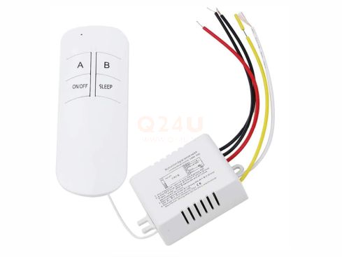 Mando a distancia inalámbrico para calefacción e iluminación LED de espejos – 1 canal | Máx. 200W