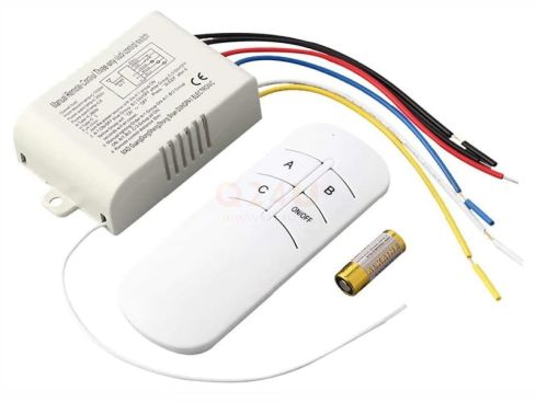 Mando a distancia inalámbrico para calefacción e iluminación LED de espejos – 3 canales | Máx. 200W por salida