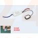 Corbett KBT-12V24A Driver LED 12V 24W con interruptor táctil – Fuente de alimentación regulable para iluminación LED de espejos