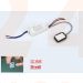 Corbett KBT-12V36A Driver LED 12V 36W con interruptor táctil – Fuente de alimentación regulable para iluminación LED de espejos
