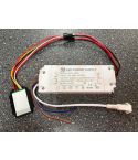 Driver LED 24V 4A 48W con interruptor táctil y salida 230V para calefacción de espejos – Modelo GWV-4824-L