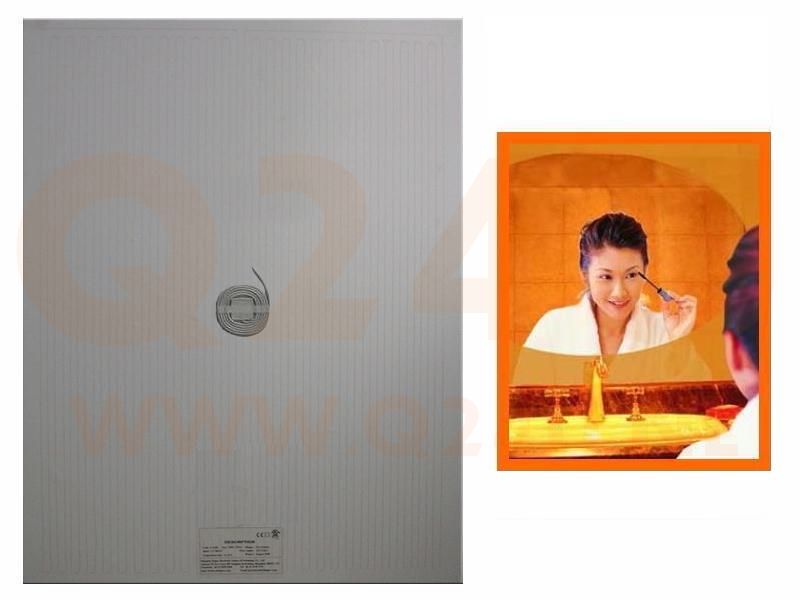 Calefacción para espejo de baño Rectángulo 600 × 700 mm, 60 x 70 cm - 230 volt