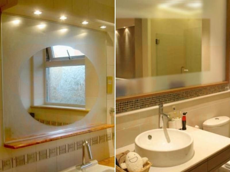 Calefacción para espejo de baño Redondo 300 mm, 30 cm - 12 volt