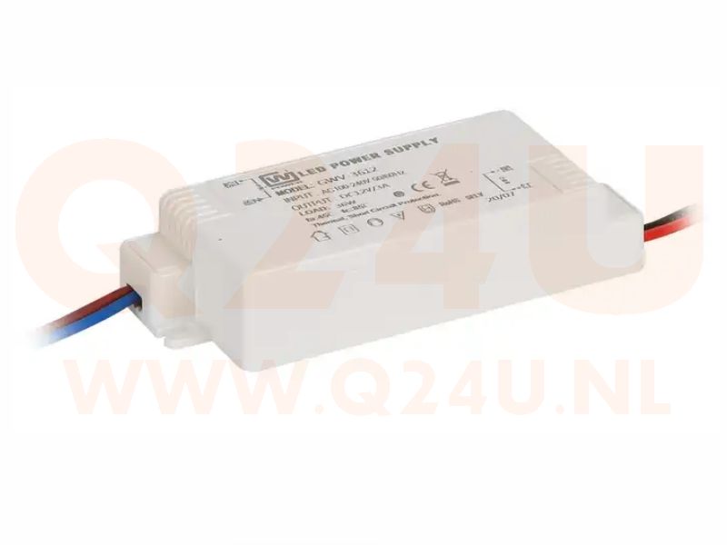 Fuente de alimentación LED 12V 3A 36W – Fuente estabilizada para iluminación LED y calefacción de espejos